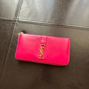 YSL Zippy Wallet